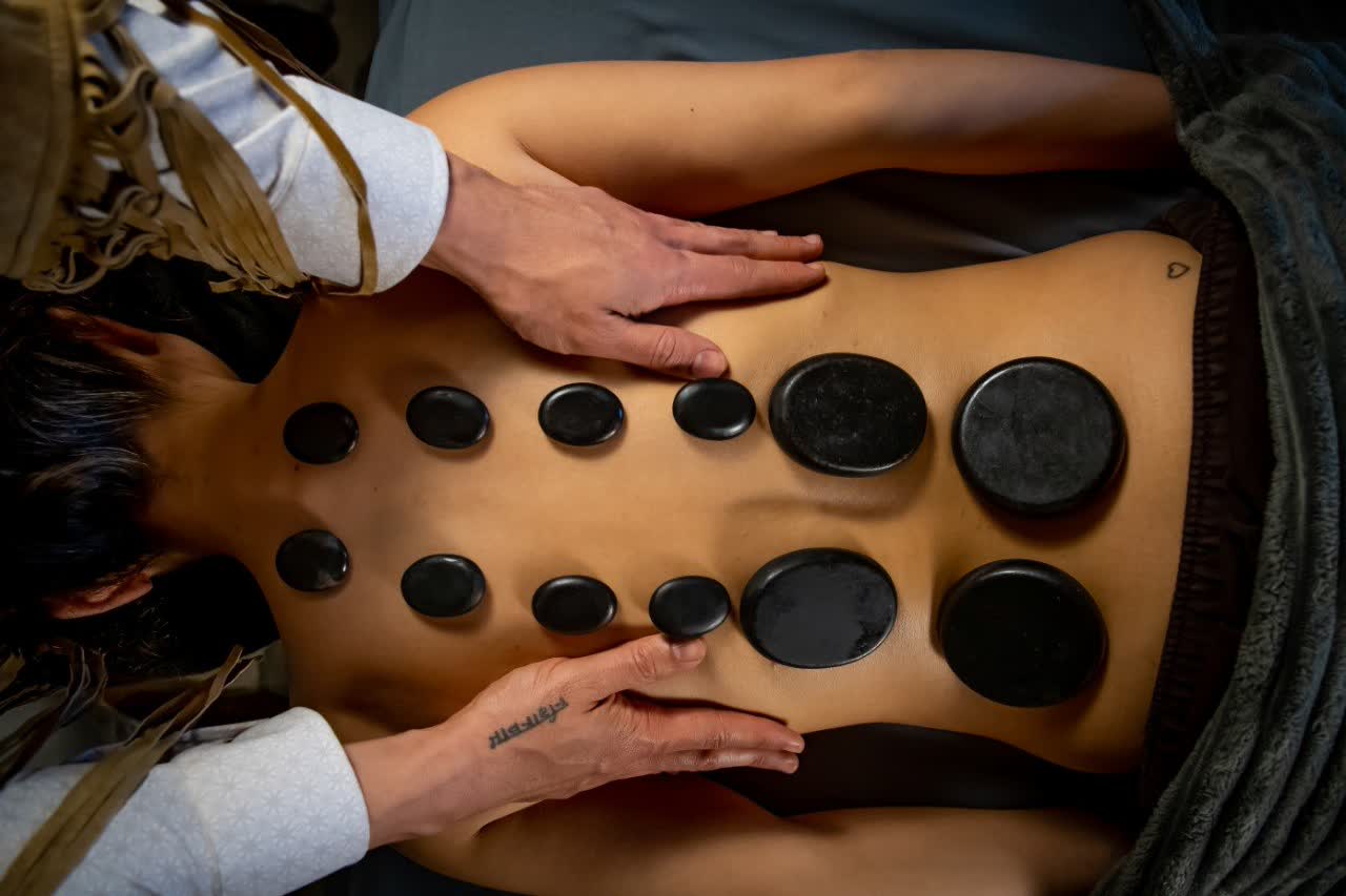 Hot stones and deluxe add-on treatments